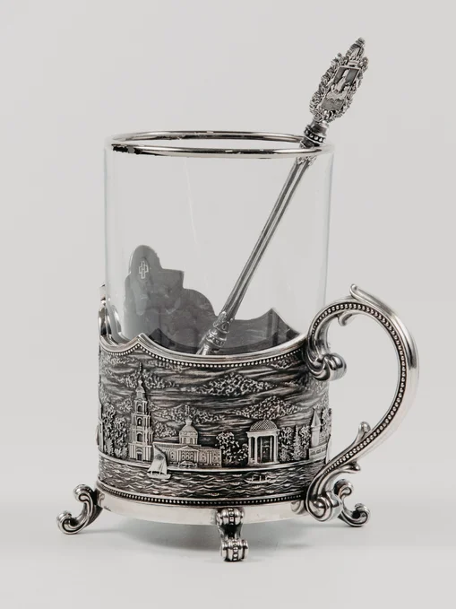 Подстаканник город Кострома (серебро)